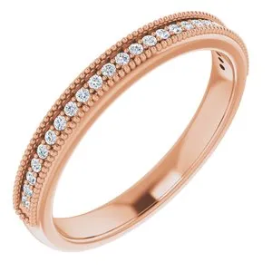 WB Choice Jewelry 14K Rose 225 mm Round 12 CTW Diamond Anniversary Band12297960023PSTWBC Rings WB Choice Jewelry 14K Rose 225 mm Round 12 CTW Diamond Anniversary Band12297960023PSTWBC Rings