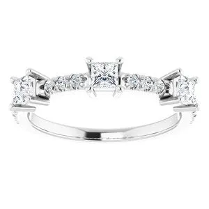 WB Choice Jewelry 14K White 12 CTW Diamond Anniversary Band 1241016027PSTWBC Rings