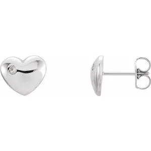 WB Choice Jewelry Earrings 14K White 02 CTW Diamond Heart Earrings861926005PSTWBC WB Choice Jewelry Earrings 14K White 02 CTW Diamond Heart Earrings861926005PSTWBC