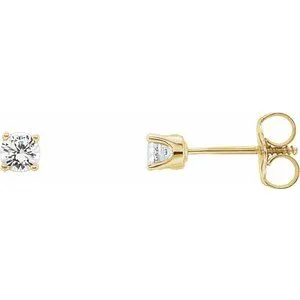 WB Choice Jewelry Earrings 14K Yellow 3 mm Round Imitation Diamond Youth Birthstone Earrings65164370034PSTWBC WB Choice Jewelry Earrings 14K Yellow 3 mm Round Imitation Diamond Youth Birthstone Earrings65164370034PSTWBC