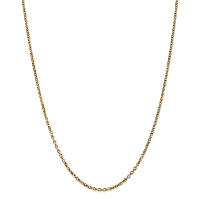 WB Choice Jewelry Rings 14k 24mm Round Open Link Cable ChainWBCPEN21730 WB Choice Jewelry Rings 14k 24mm Round Open Link Cable ChainWBCPEN21730
