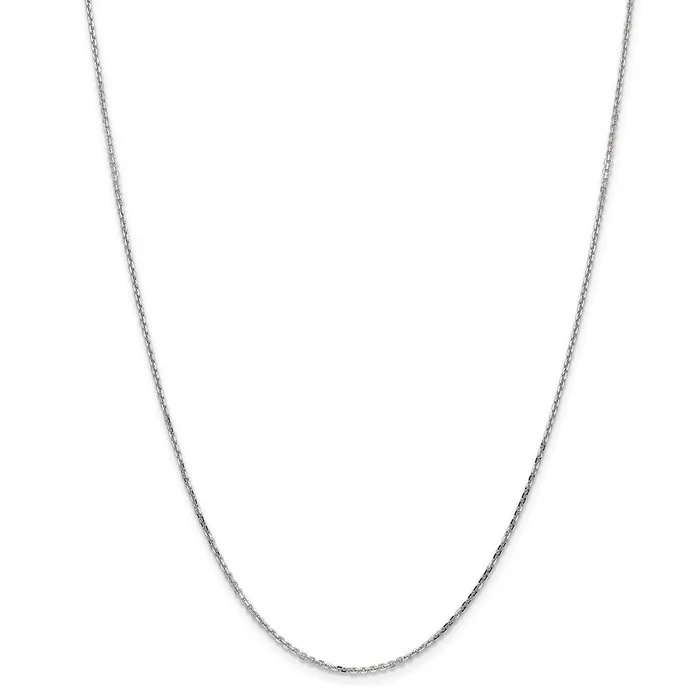 WB Choice Jewelry Rings 14k WG 14mm DC Round Open Link Cable ChainWBCPEN19718 WB Choice Jewelry Rings 14k WG 14mm DC Round Open Link Cable ChainWBCPEN19718