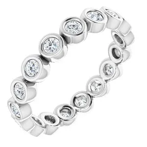 WB Choice Jewelry Rings 14K White 12 CTW Diamond Eternity Band 12362460129PSTWBC WB Choice Jewelry Rings 14K White 12 CTW Diamond Eternity Band 12362460129PSTWBC