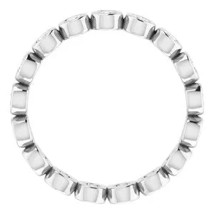 WB Choice Jewelry Rings 14K White 12 CTW Diamond Eternity Band 12362460129PSTWBC