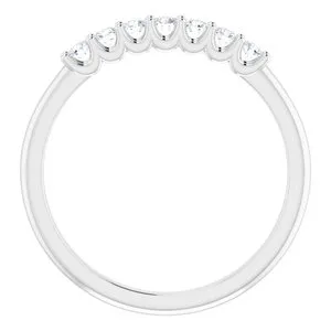 WB Choice Jewelry Rings 14K White 15 CTW Diamond Anniversary Band 1236586008PSTWBC