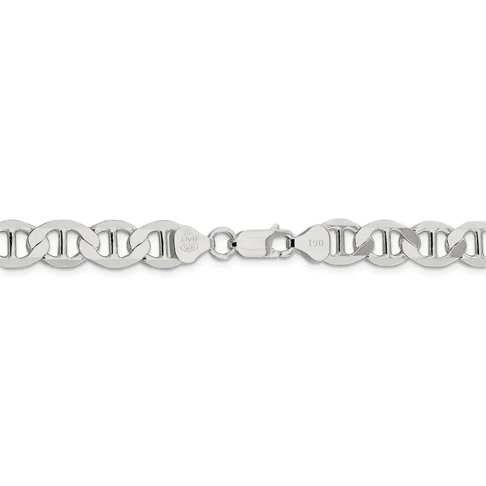 WB Choice Jewelry Rings Sterling Silver 89mm Flat Anchor ChainWBCQLFA18018
