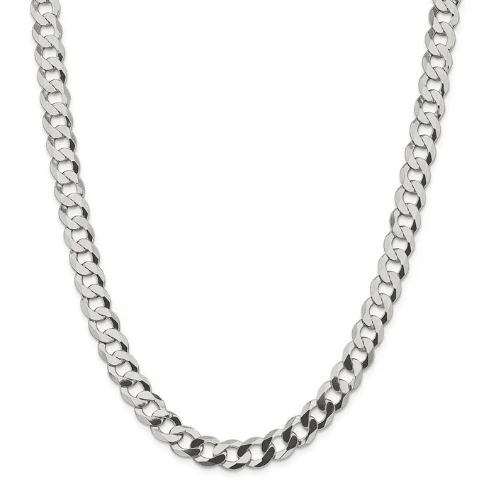 WB Choice Jewelry Rings Sterling Silver 975mm Flat Curb ChainWBCQLB25030 WB Choice Jewelry Rings Sterling Silver 975mm Flat Curb ChainWBCQLB25030