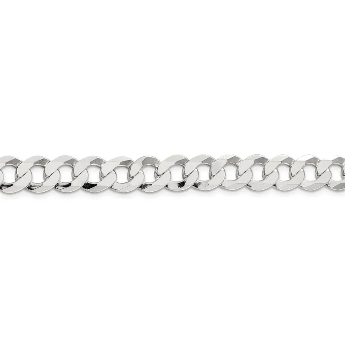 WB Choice Jewelry Rings Sterling Silver 975mm Flat Curb ChainWBCQLB25030