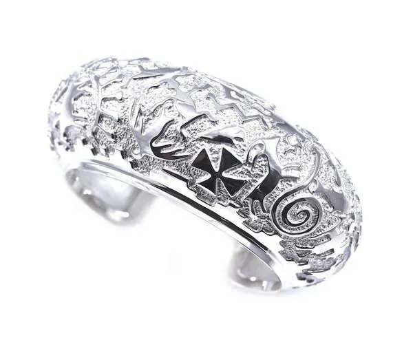 Ben Nighthorse Bracelets Rock Art High Dome Bracelet