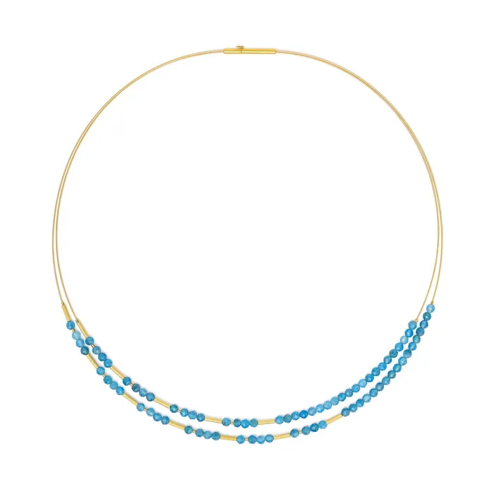 Bernd Wolf Necklaces Clinna Apatite Necklace