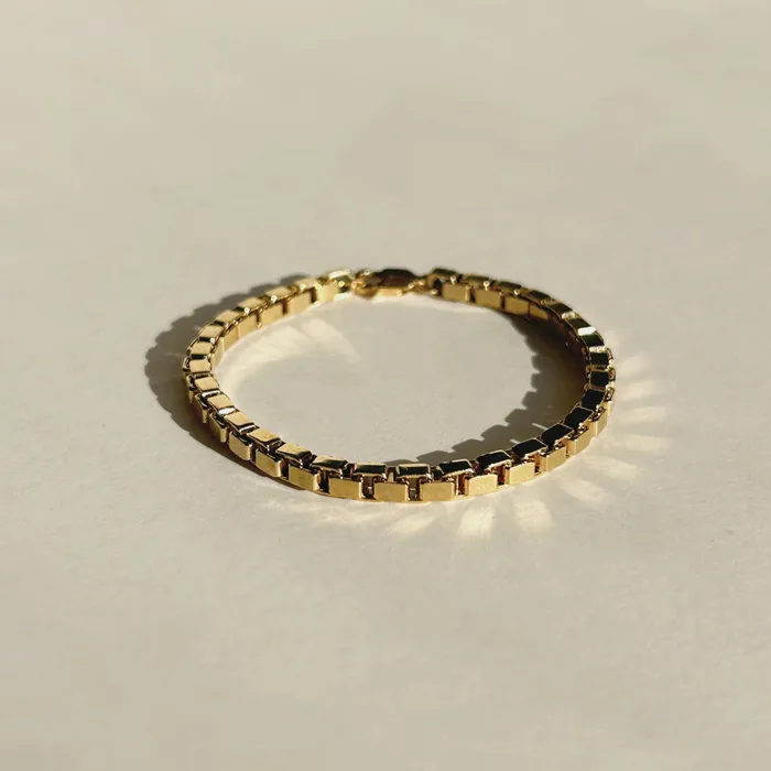 Bracelets Dignified Box Chain Bracelet Truly Blessed Jewels