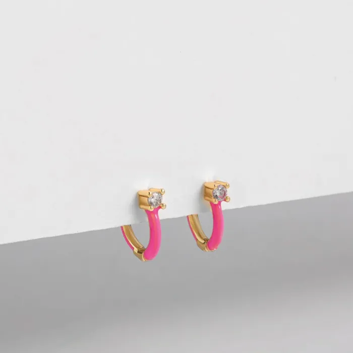 ClaudiaG Earrings Flirt Huggie Earrings