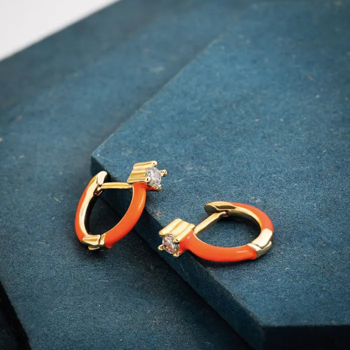 ClaudiaG Earrings Flirt Huggie Earrings