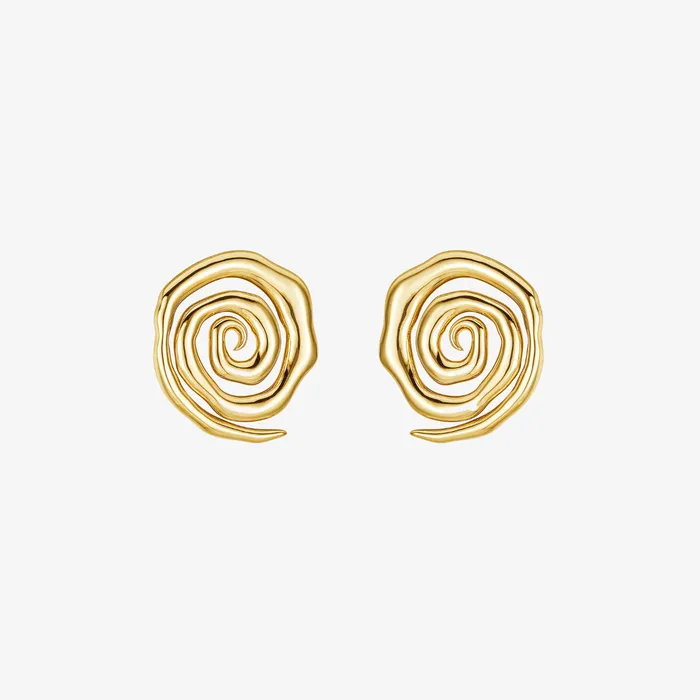 Earrings Lankris Uzu Earring Gold