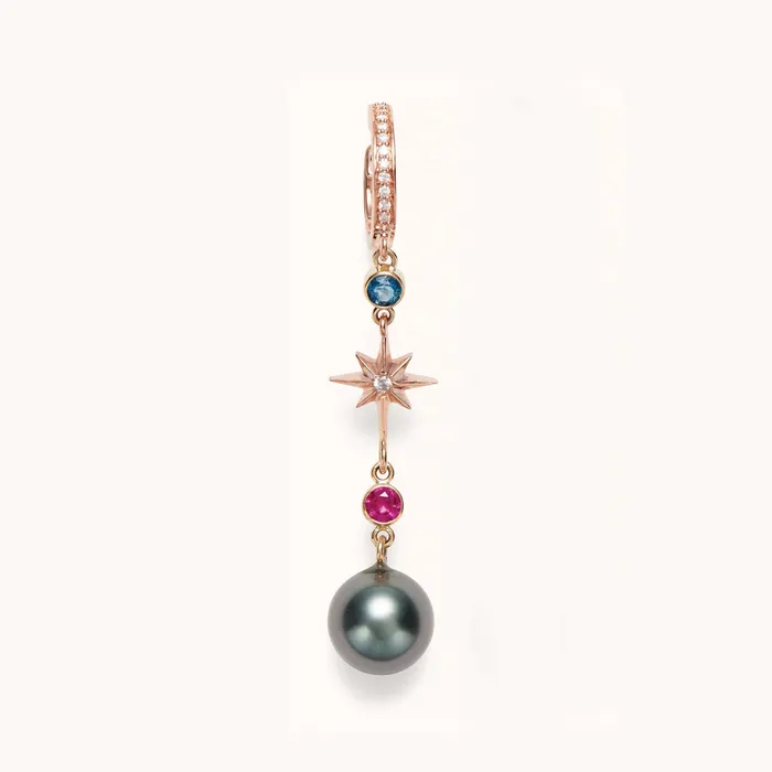 Earrings Marlo Laz Elixir Earrings Blue Topaz