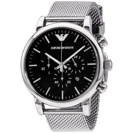 Emporio Armani Mens Chronograph Stainless Steel Mesh Bracelet Watch Macys Bracelets Emporio Armani Mens Chronograph Stainless Steel Mesh Bracelet Watch Macys Bracelets