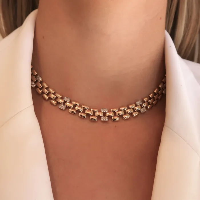 Hierarchy CZ Necklace TBJ Necklaces