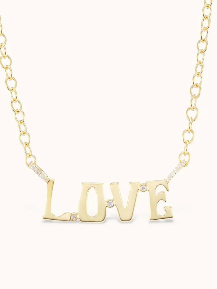 Marlo Laz Necklaces Custom Nameplate Pendant