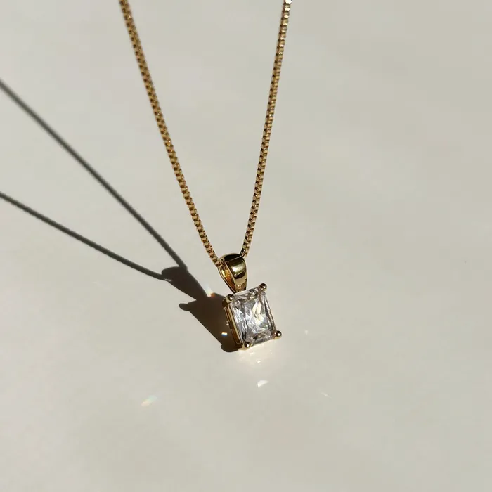Necklaces Truly Blessed Jewels Blair CZ Pendant Necklace