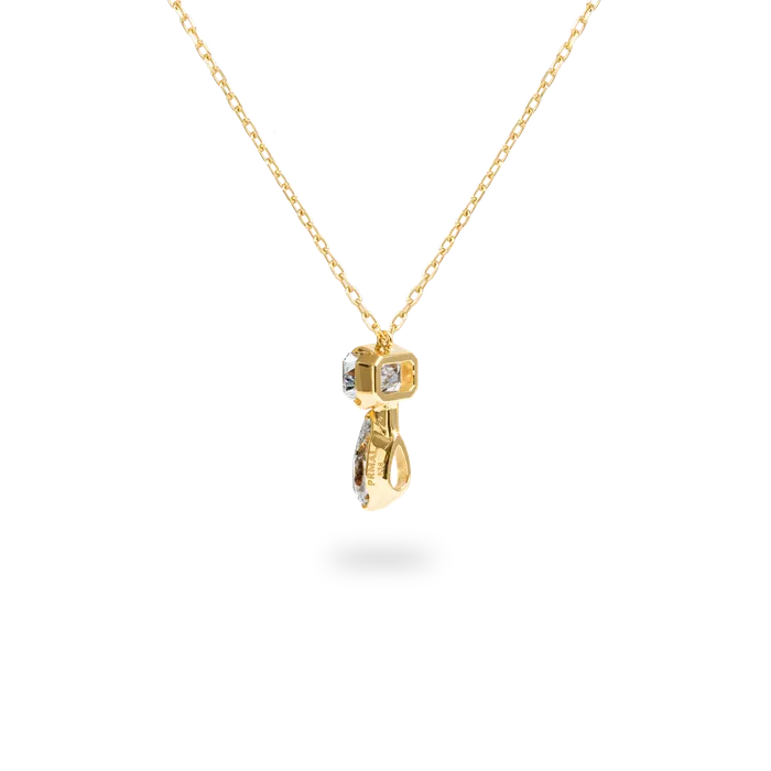 PRMAL Necklaces Emerald Pear Duo Necklace PRMAL Necklaces Emerald Pear Duo Necklace