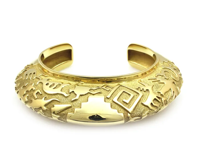 Rock Art Peak Dome Bracelet Ben Nighthorse Bracelets
