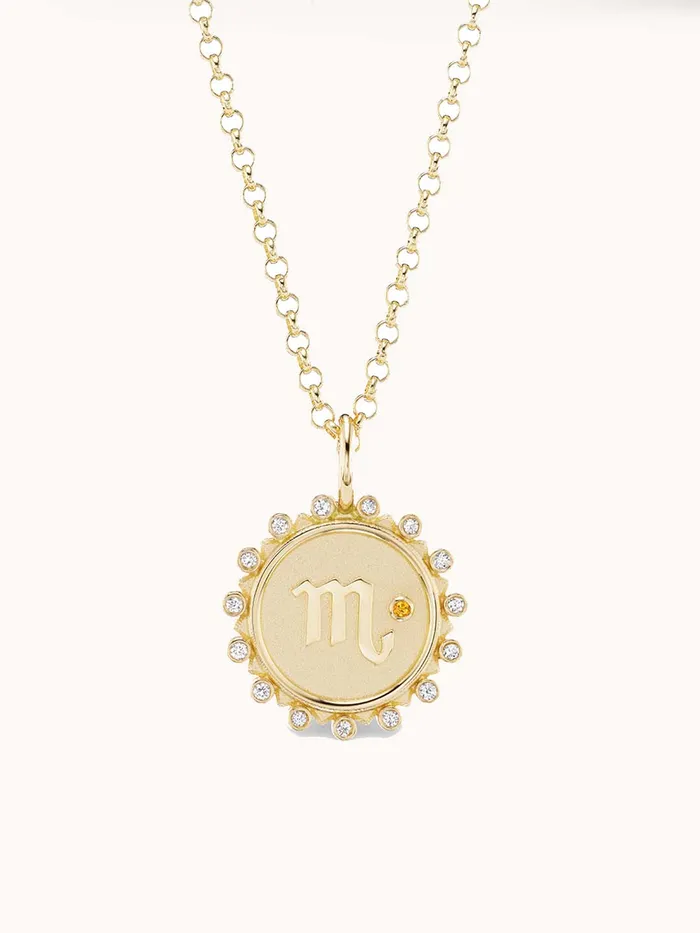 Scorpio Necklace Marlo Laz Necklaces
