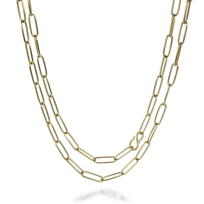 18k Heavyweight Chain 24 14 Maria Beaulieu Necklaces