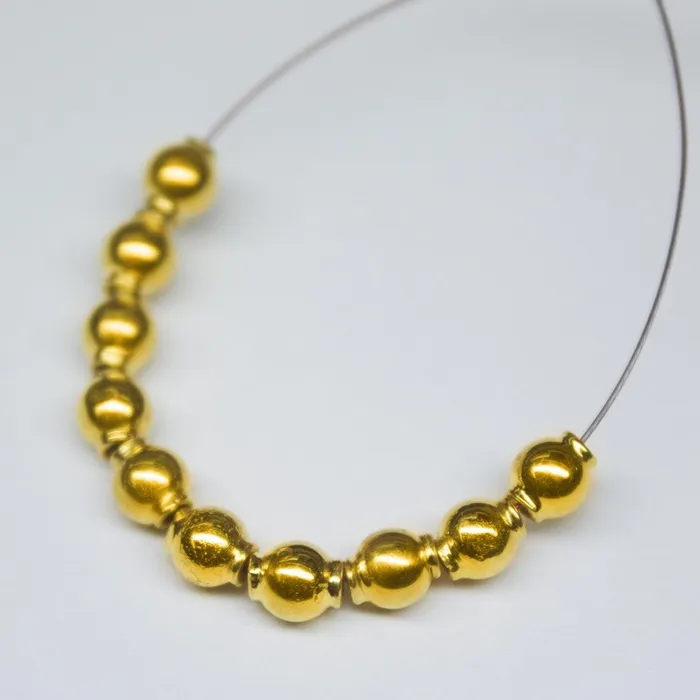 18k Solid Gold Tribal Handmade Lantern Jewelry Spacer Beads 4mm x 45mm 2 strand 10pc Jalvi Co PreStyled Sets 18k Solid Gold Tribal Handmade Lantern Jewelry Spacer Beads 4mm x 45mm 2 strand 10pc Jalvi Co PreStyled Sets