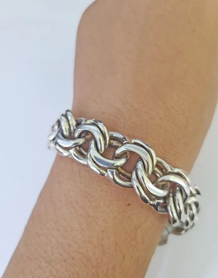 Bracelets Gold and Diamond 10k Chino Link ID Bracelet White Gold 16mm 9 Inches Solid For Mens 10kt Real Bracelets Gold and Diamond 10k Chino Link ID Bracelet White Gold 16mm 9 Inches Solid For Mens 10kt Real