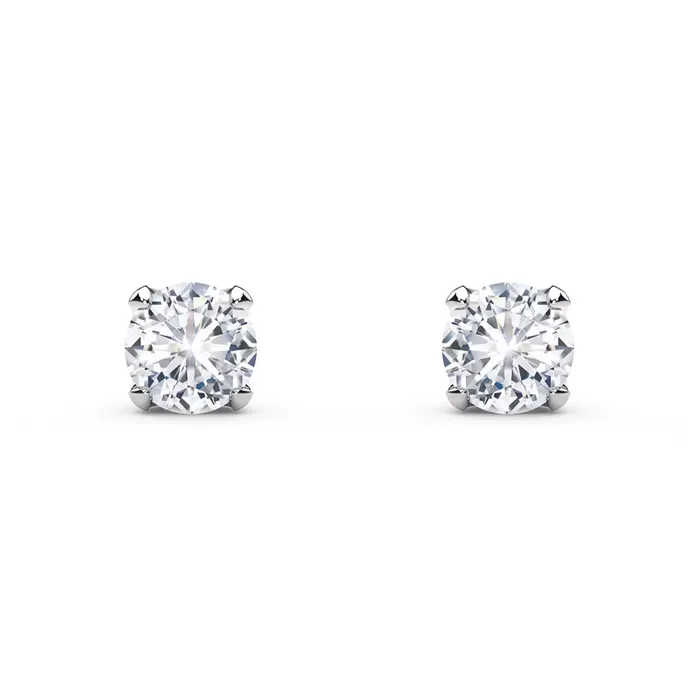 Earrings De Beers Forevermark 18kt White Gold De Beers Forevermark 061cttw Round Diamond Stud Earrings Earrings De Beers Forevermark 18kt White Gold De Beers Forevermark 061cttw Round Diamond Stud Earrings