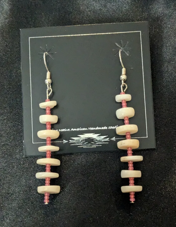 Earrings Ren McCully Disc Dangle Earrings