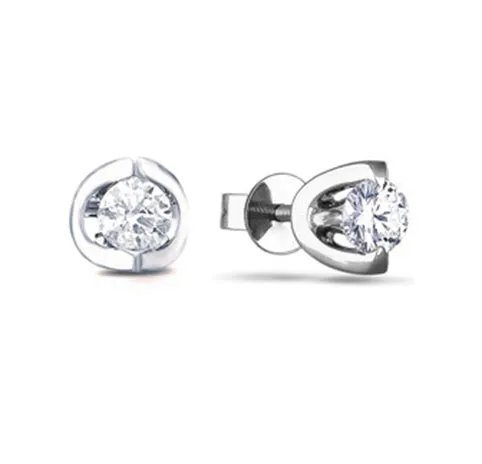 Glowing Hearts Diamonds Earrings 14kt White Gold 043cttw Canadian Diamond Stud Earrings Glowing Hearts Diamonds Earrings 14kt White Gold 043cttw Canadian Diamond Stud Earrings