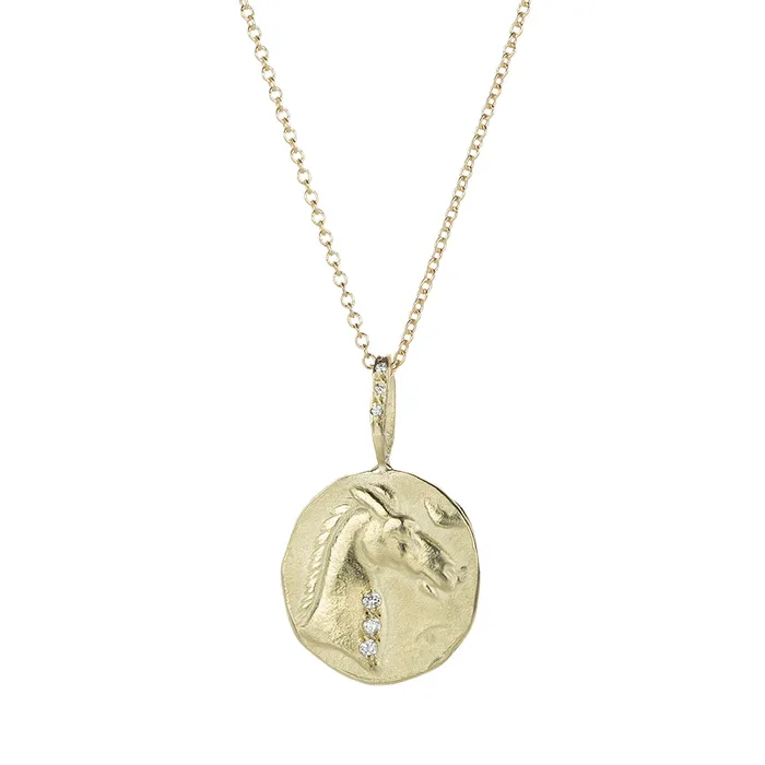 Horse Artifact Pendant Necklace Robin Haley Necklaces