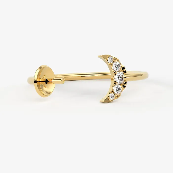 Jalvi Co Round Diamond Band in 14k Solid Gold Moon Satellite Gold Diamond Ring Gold Band White Diamond Ring Brilliant Diamond Wedding Band Rings Jalvi Co Round Diamond Band in 14k Solid Gold Moon Satellite Gold Diamond Ring Gold Band White Diamond Ring Brilliant Diamond Wedding Band Rings
