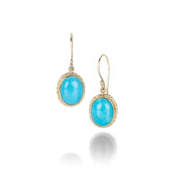Jamie Joseph Earrings Sleeping Beauty Turquoise Earrings