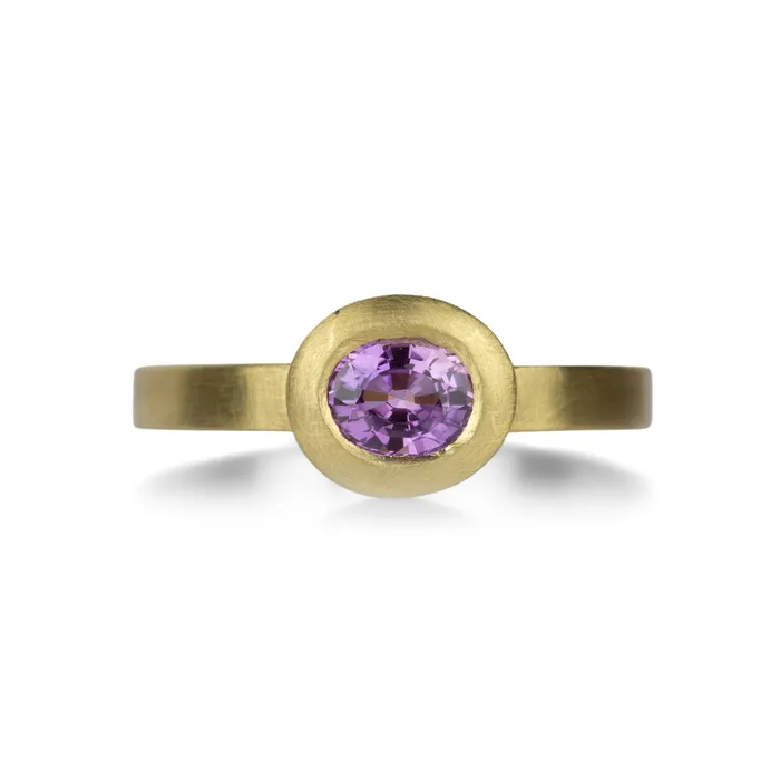 Marian Maurer Rings Purple Sapphire Callista Ring