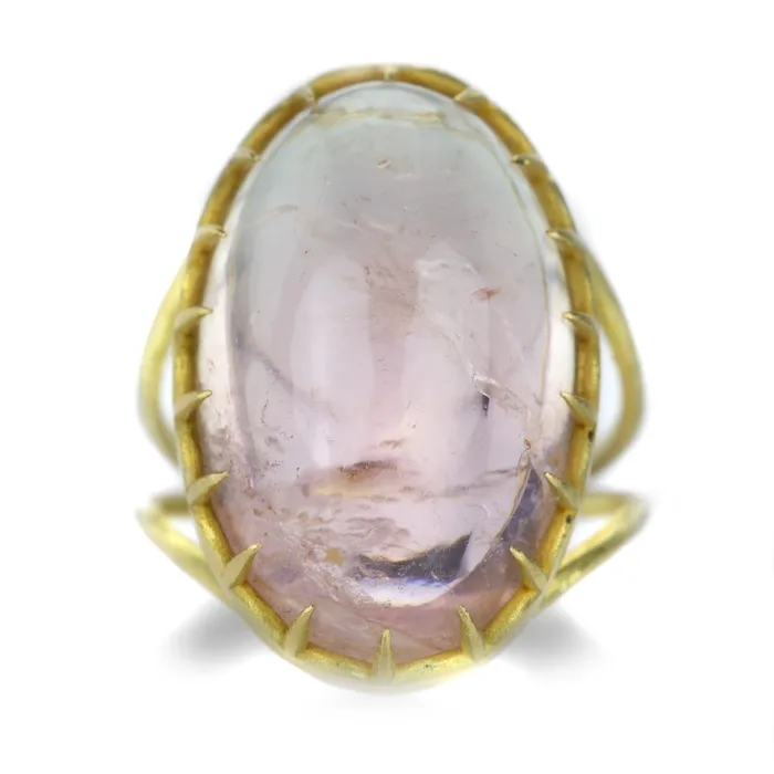 Morganite Cabochon Ring Rosanne Pugliese Rings