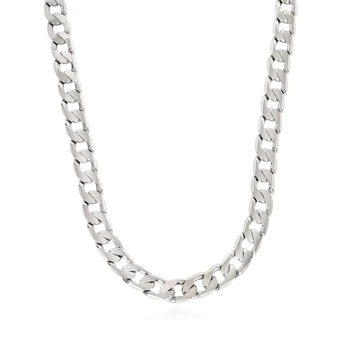 Necklaces Sterling Silver Curb Chain 20inch Independent Jewellers