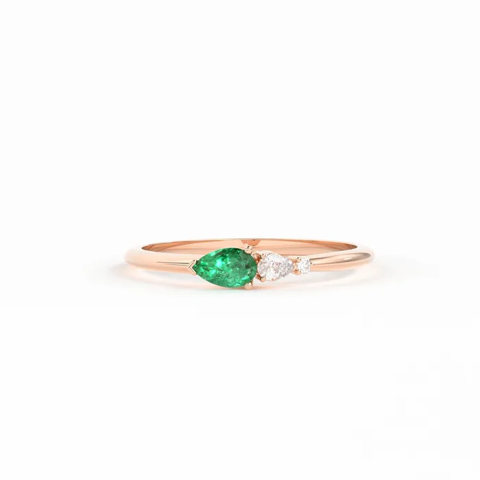 Pear Green Emerald Diamond Ring Three Stone Ring with Green Emerald Three Stone Engagement Ring May Birthstone Diamond Ring Gemstone Jalvi Co Rings Pear Green Emerald Diamond Ring Three Stone Ring with Green Emerald Three Stone Engagement Ring May Birthstone Diamond Ring Gemstone Jalvi Co Rings