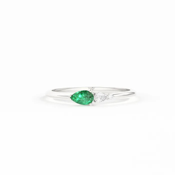 Pear Green Emerald Diamond Ring Three Stone Ring with Green Emerald Three Stone Engagement Ring May Birthstone Diamond Ring Gemstone Jalvi Co Rings Pear Green Emerald Diamond Ring Three Stone Ring with Green Emerald Three Stone Engagement Ring May Birthstone Diamond Ring Gemstone Jalvi Co Rings