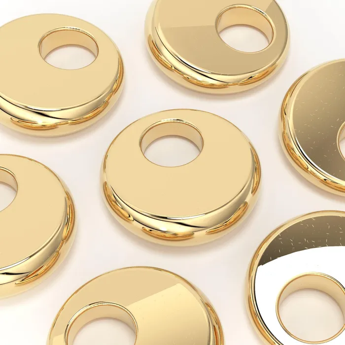 PreStyled Sets 4mm 18k Solid Yellow Gold Hefty Tapered Disc Nugget Spacer Findings Beads 5 pieces Jalvi Co PreStyled Sets 4mm 18k Solid Yellow Gold Hefty Tapered Disc Nugget Spacer Findings Beads 5 pieces Jalvi Co