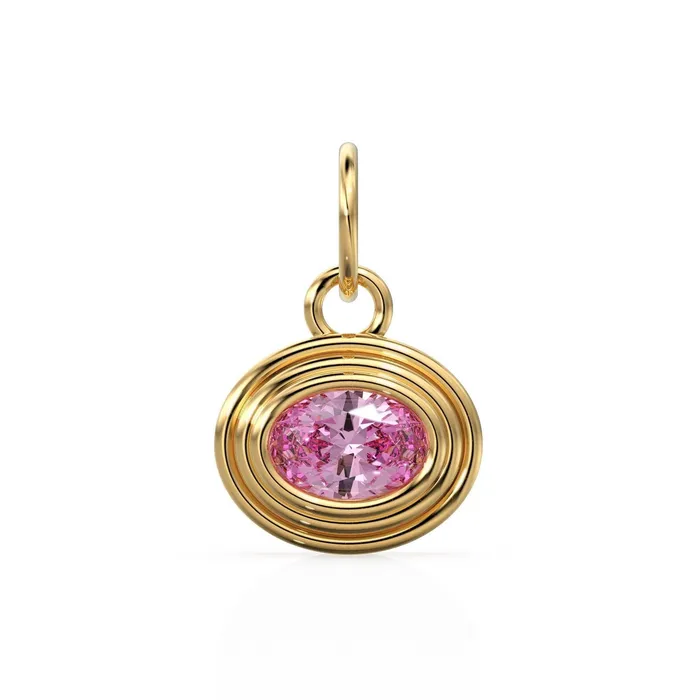 PreStyled Sets Jalvi Co AAA Pink Tourmaline Charms 14k Yellow Solid Gold Bubble Bezel Charm Pendant Pink Oval Gemstone Bezel 18K Gold Jewelry Finding PreStyled Sets Jalvi Co AAA Pink Tourmaline Charms 14k Yellow Solid Gold Bubble Bezel Charm Pendant Pink Oval Gemstone Bezel 18K Gold Jewelry Finding