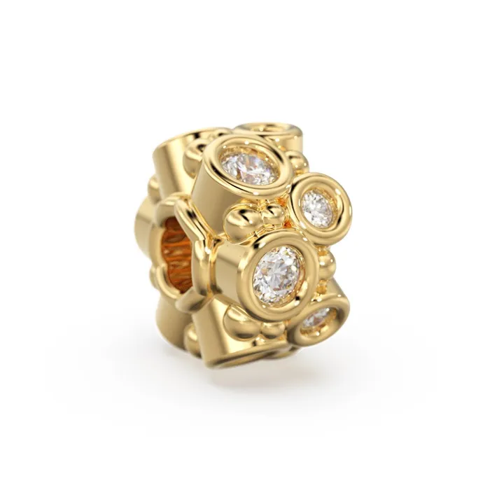 PreStyled Sets Jalvi Co Uneven Diamonds 18k Solid Yellow Gold Beads 6mm Diamond Eternity Rondelle Wheel Beads Small and Big Diamonds 14k Gold Tyre PreStyled Sets Jalvi Co Uneven Diamonds 18k Solid Yellow Gold Beads 6mm Diamond Eternity Rondelle Wheel Beads Small and Big Diamonds 14k Gold Tyre