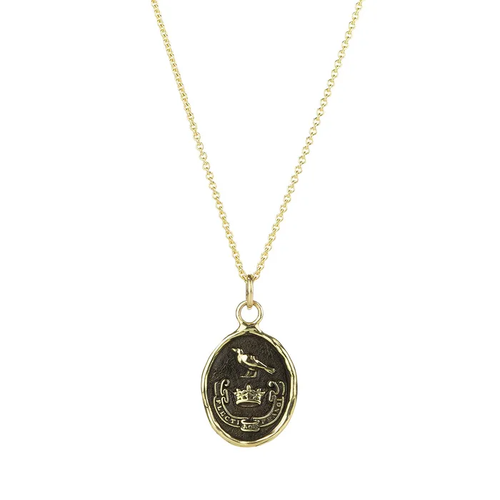 Pyrrha Necklaces 14k Unbreakable Talisman Necklace