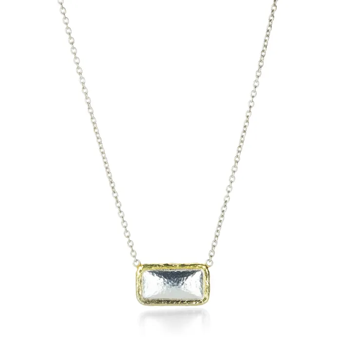 Rectangular Spell Drop Necklace Gurhan Necklaces