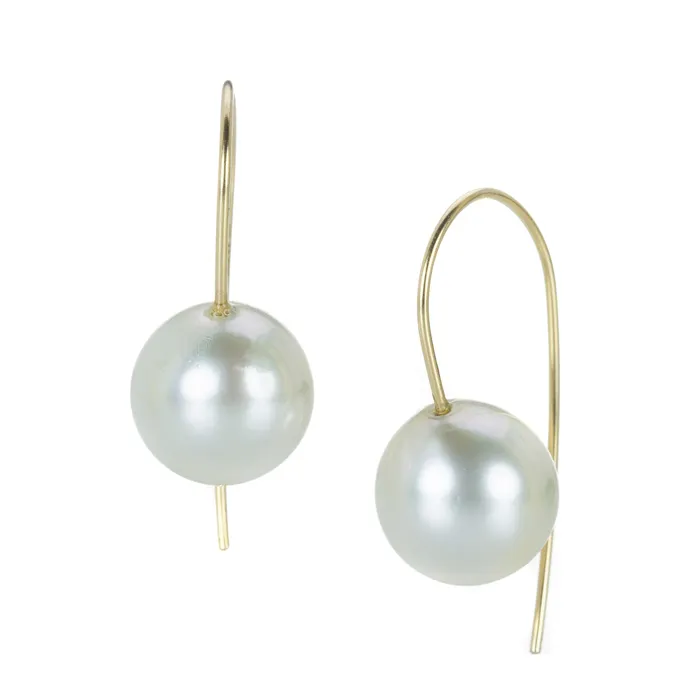Rosanne Pugliese Earrings Cream South Sea Pearl Earrings