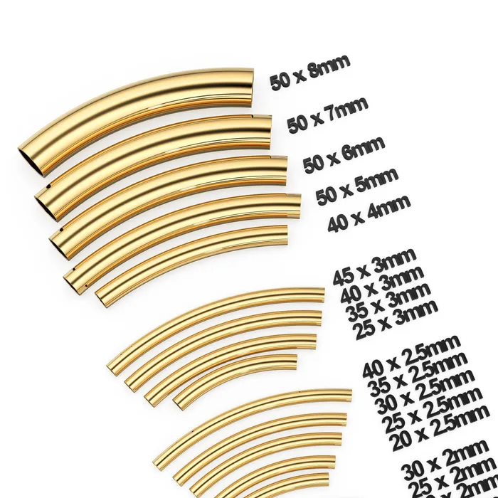 Solid Yellow Gold Tube Bead Noodle Tube Curve Tube Bead Bracelet Bead Necklace Bead Gold Tube Beads Tubular Beads Jalvi Co Bracelets Solid Yellow Gold Tube Bead Noodle Tube Curve Tube Bead Bracelet Bead Necklace Bead Gold Tube Beads Tubular Beads Jalvi Co Bracelets