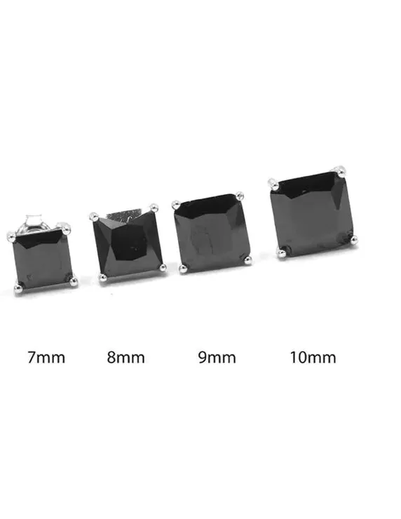 Sterling Silver Black Crystal 10mm Stud Earrings Sophiareneboutiquecom Earrings Sterling Silver Black Crystal 10mm Stud Earrings Sophiareneboutiquecom Earrings