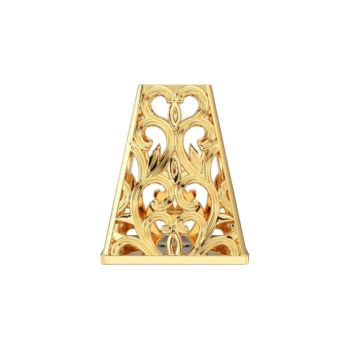 Sturdy Designer Cone Solid Gold 14k 18k Solid Gold Spacer Bead Jewelry Making Supply available in 12mm Jalvi Co PreStyled Sets Sturdy Designer Cone Solid Gold 14k 18k Solid Gold Spacer Bead Jewelry Making Supply available in 12mm Jalvi Co PreStyled Sets