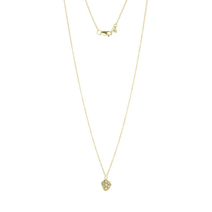 Todd Pownell Necklaces Concave Diamond Pendant Necklace